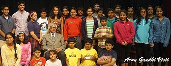 Arun Gandhi Visit