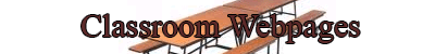 Classroom Webpages